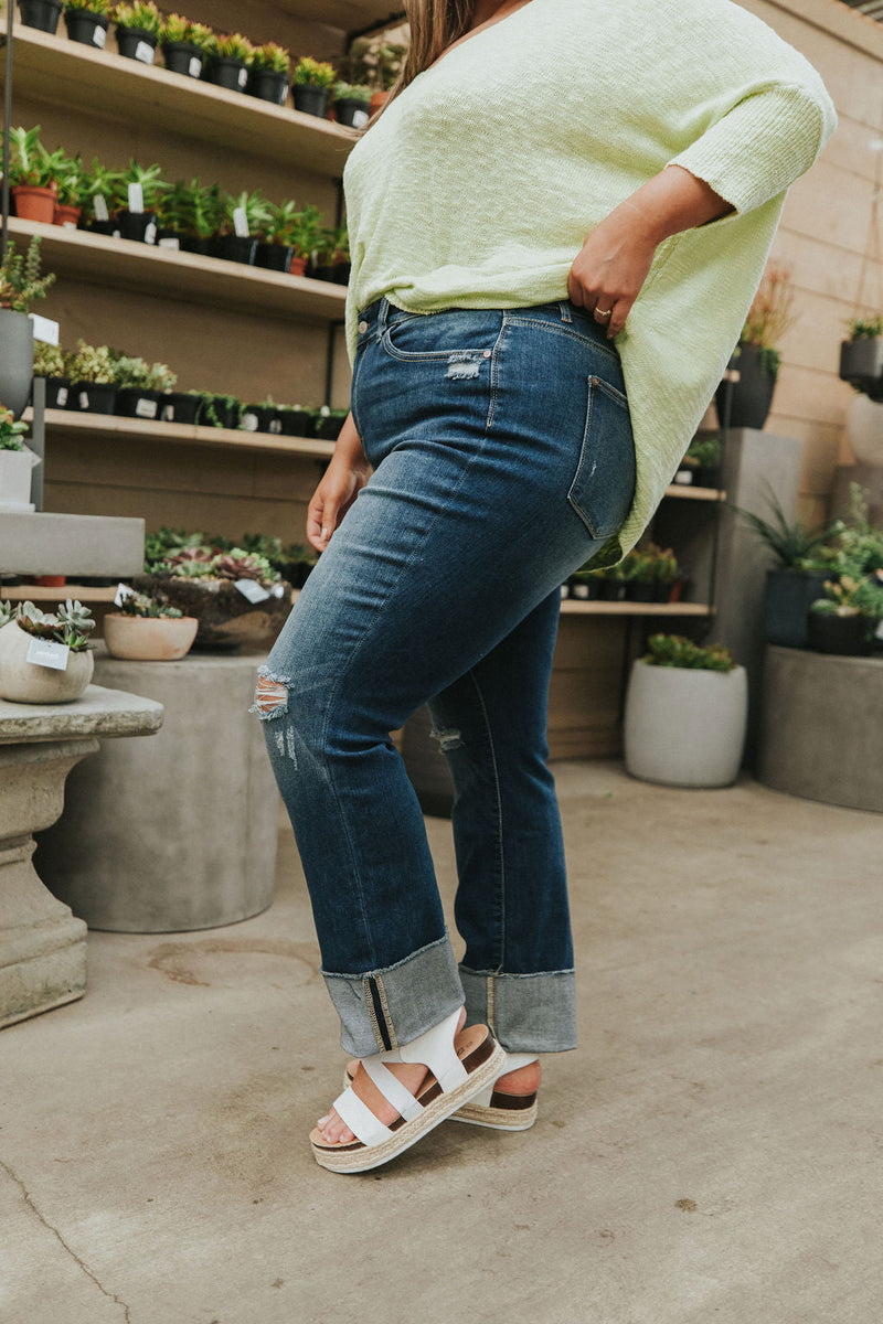 If It's Meant To Be Cuffed Jeans