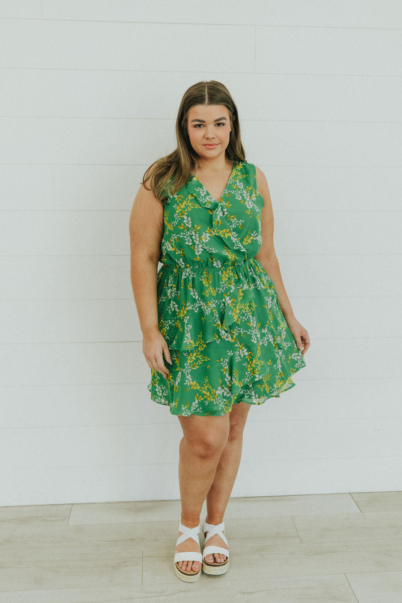 Between Us Floral Dress