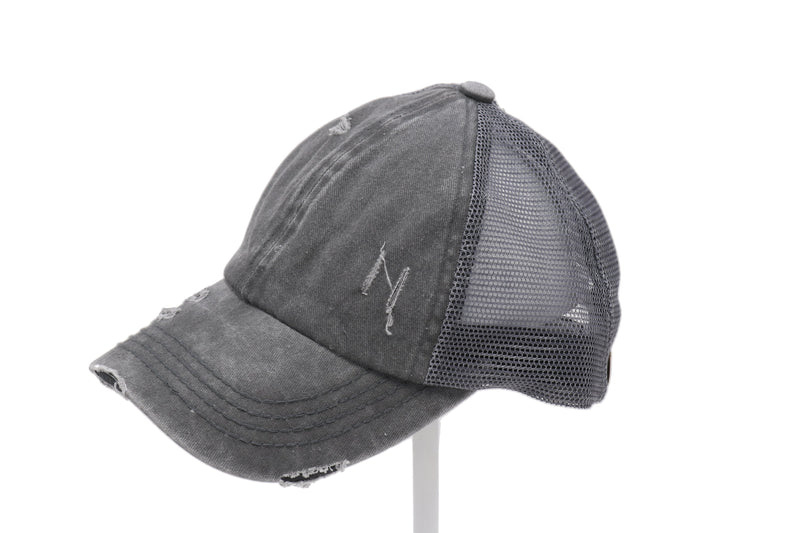 High Ponytail Ball Cap