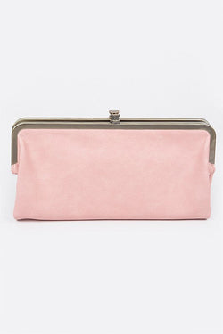All In Favor Clasp Wallet - Pink