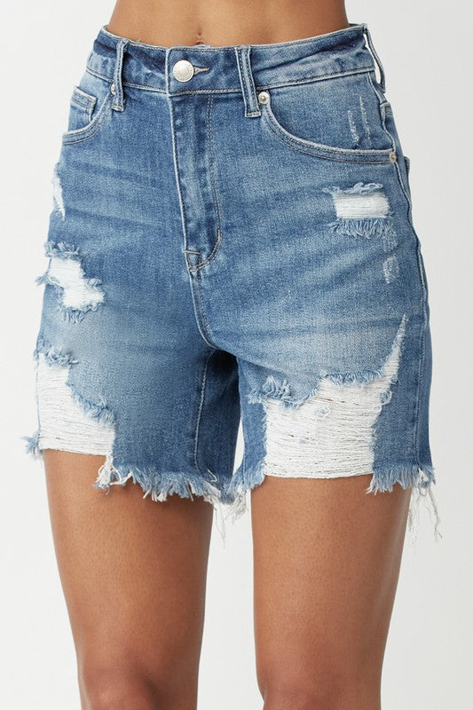 High Hopes Distressed Shorts