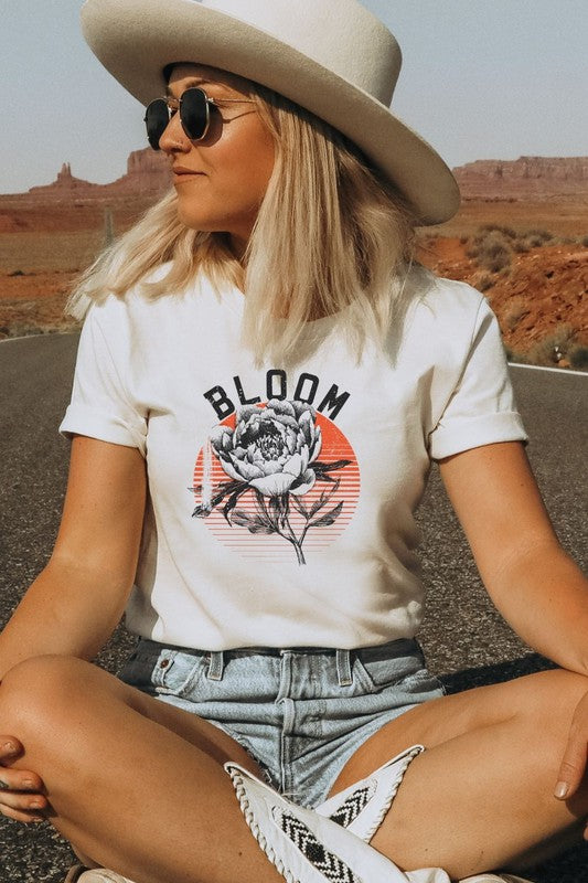 Retro Bloom Graphic Tee