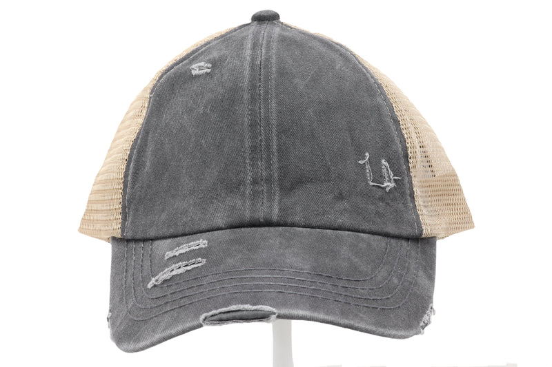 High Ponytail Ball Cap