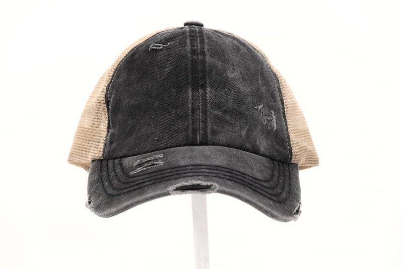High Ponytail Ball Cap