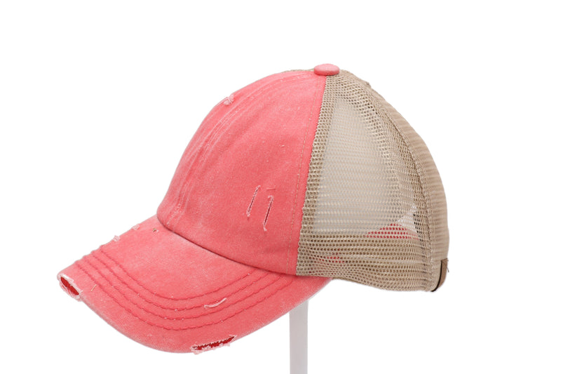 High Ponytail Ball Cap