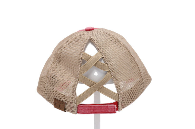 High Ponytail Ball Cap
