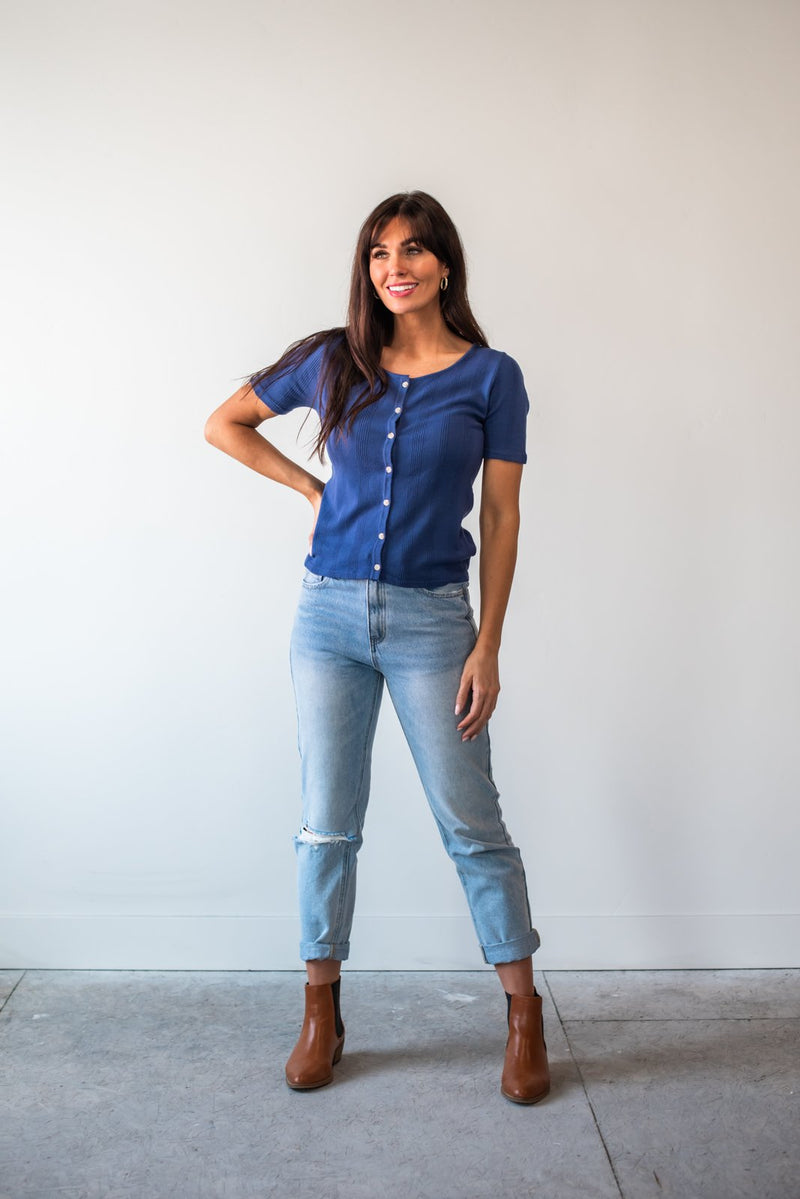Stay Together Ribbed Top