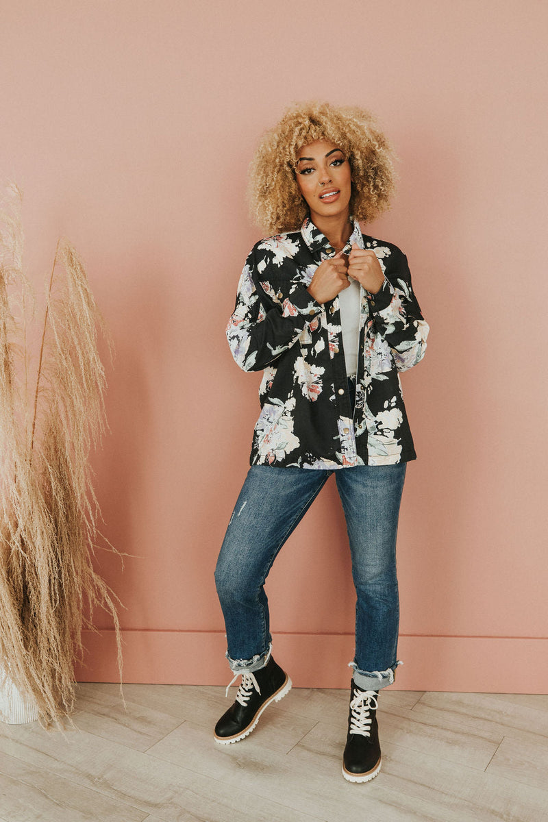 Floral Desires Printed Jacket