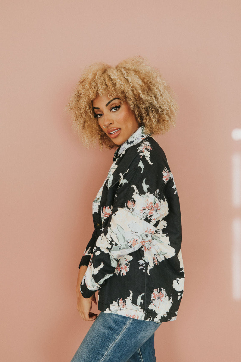 Floral Desires Printed Jacket