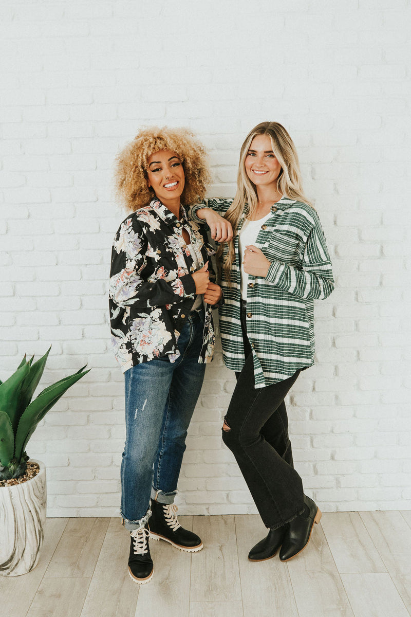 Floral Desires Printed Jacket