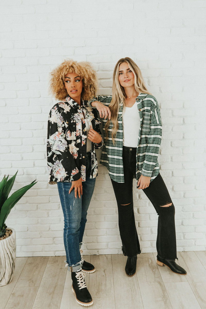 Floral Desires Printed Jacket