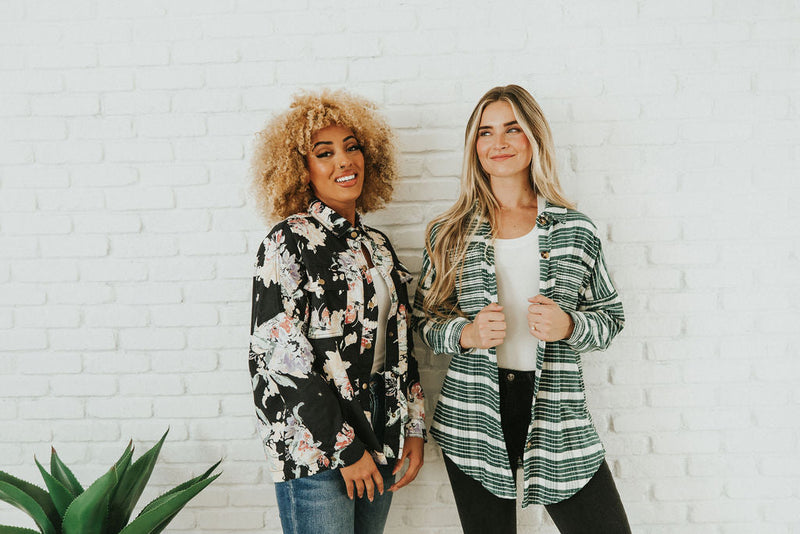 Floral Desires Printed Jacket