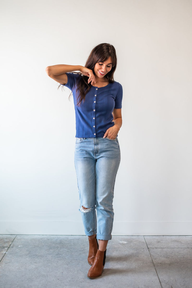 Stay Together Ribbed Top