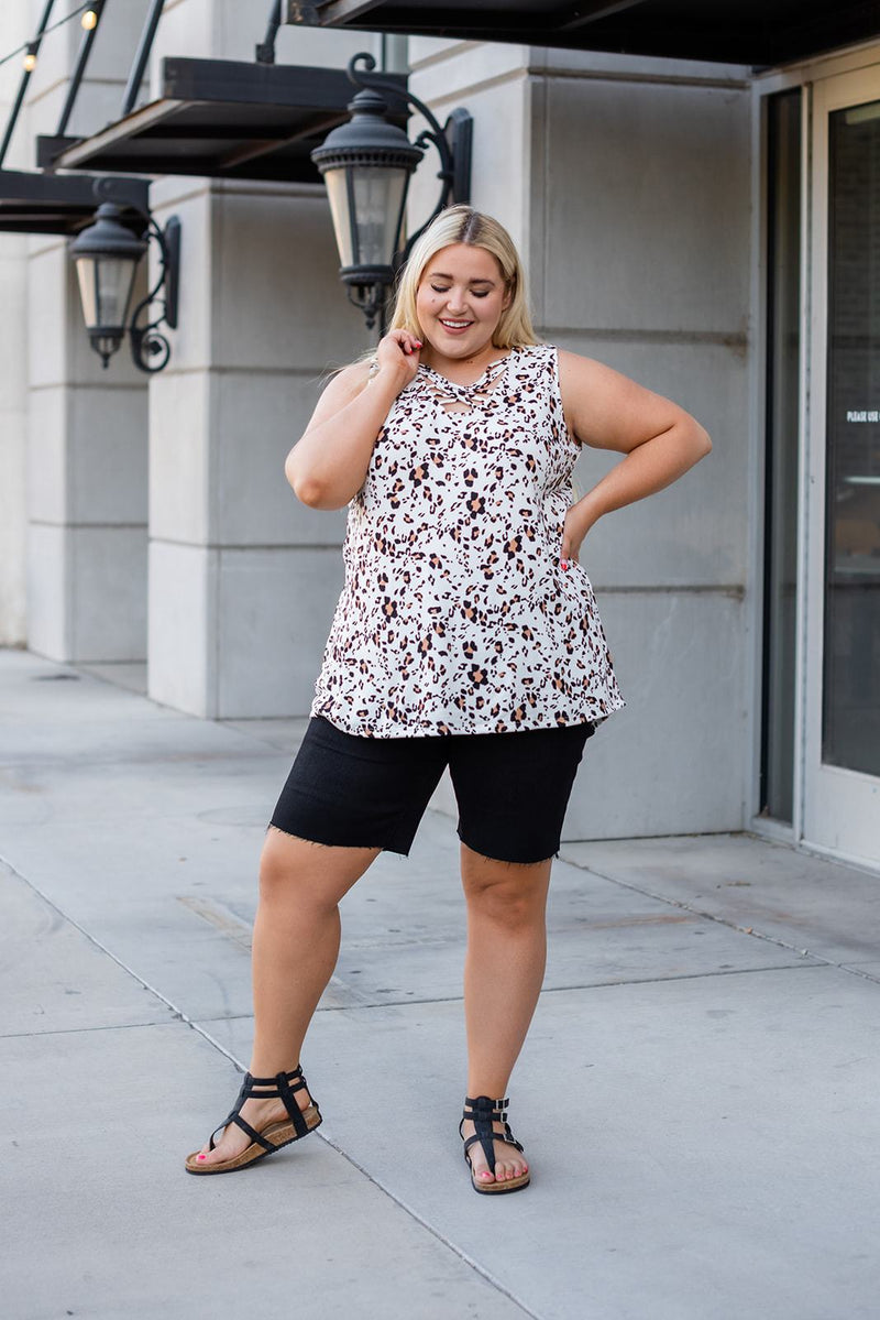 Worth The Wait Raw Hem Shorts