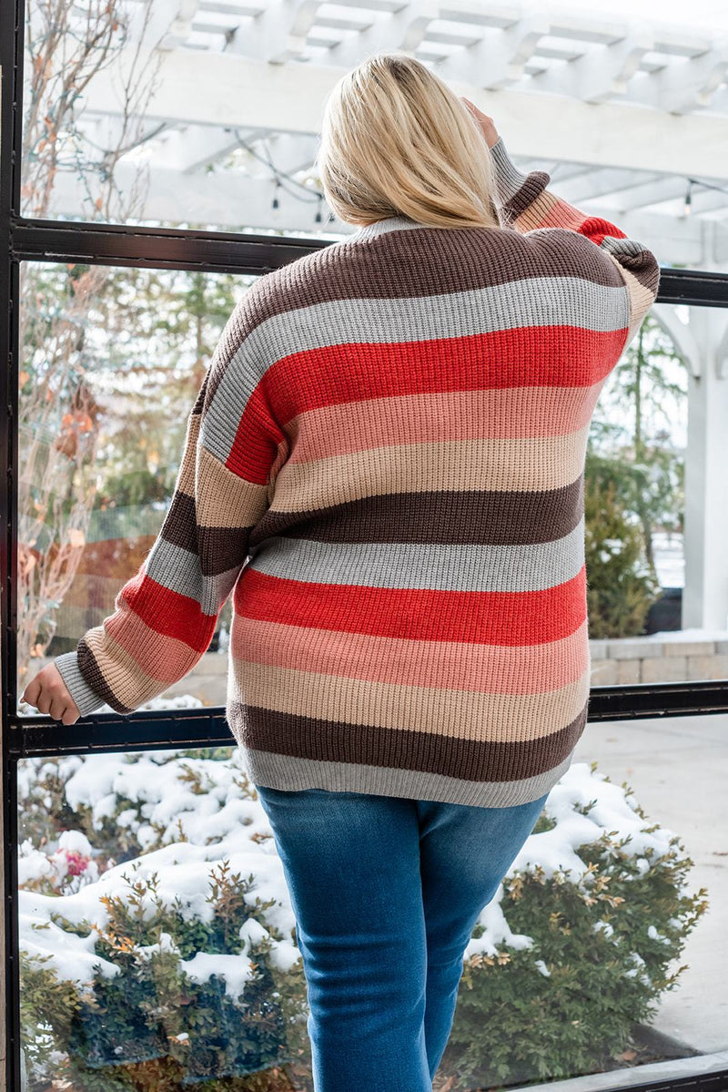 Lazy Days Striped Sweater