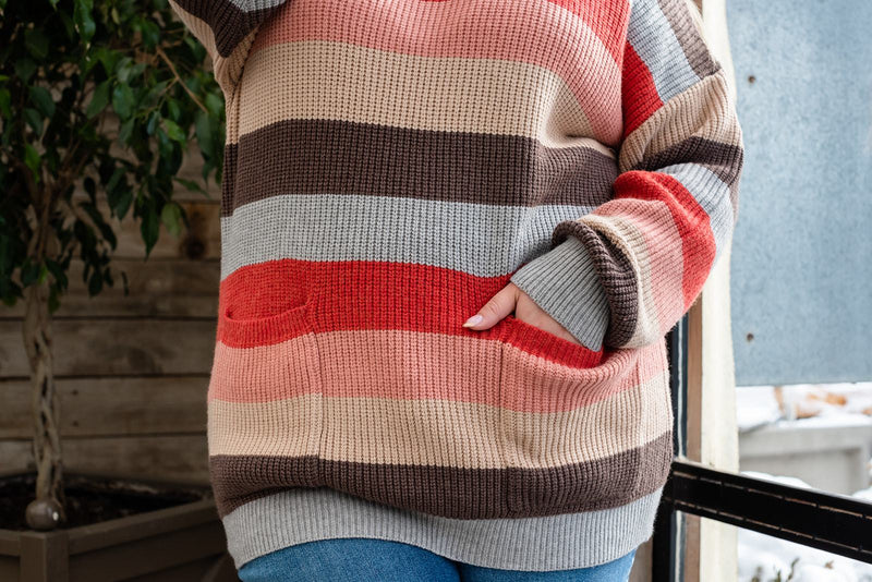 Lazy Days Striped Sweater