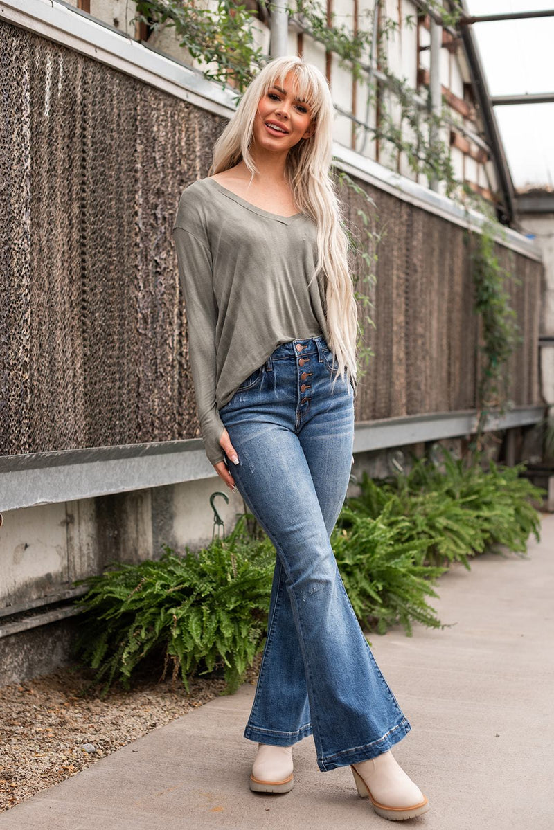 You're Really Lovely Flare Jeans