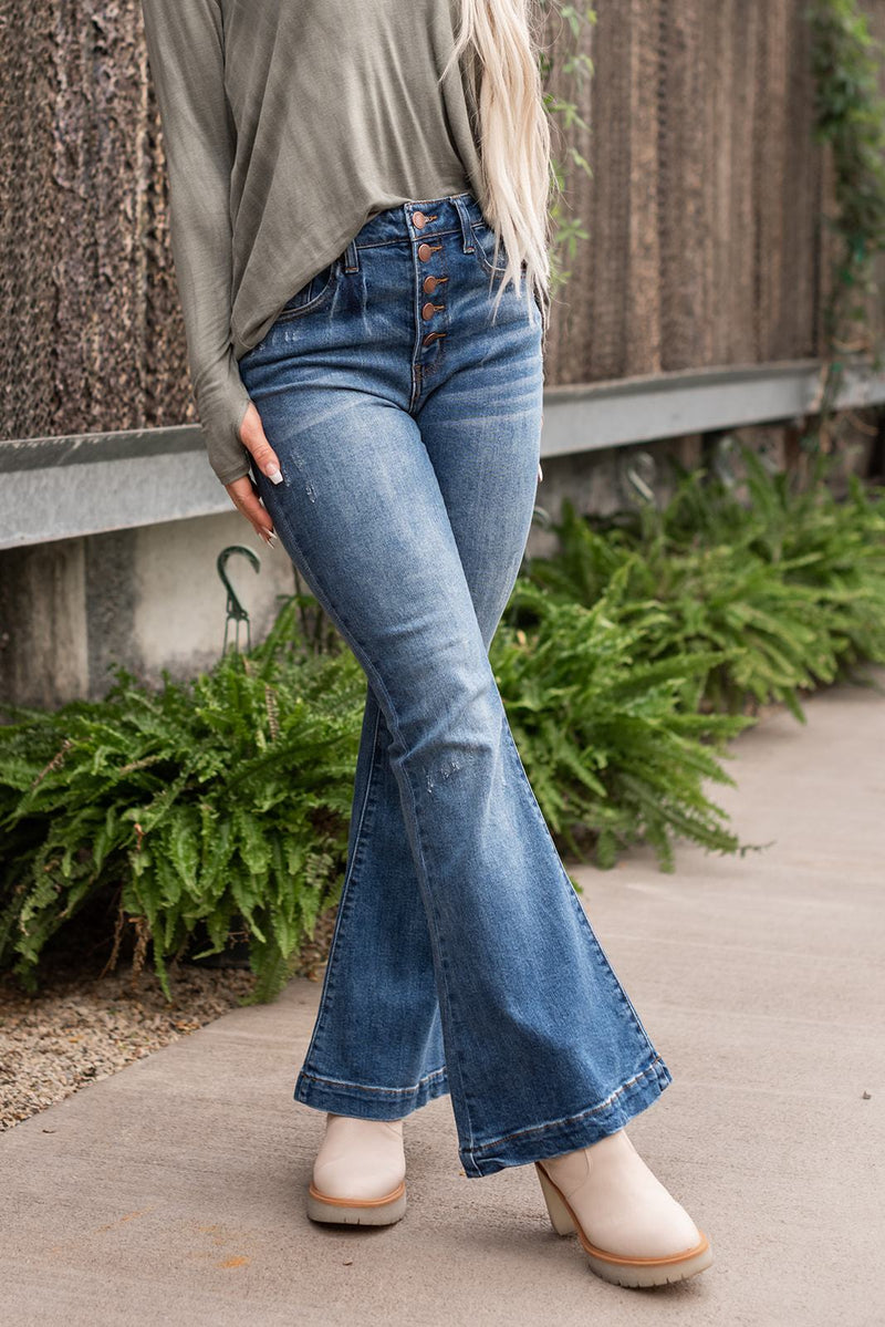 You're Really Lovely Flare Jeans