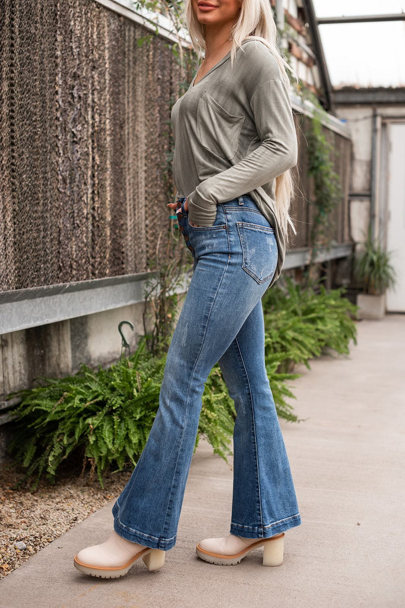 You're Really Lovely Flare Jeans