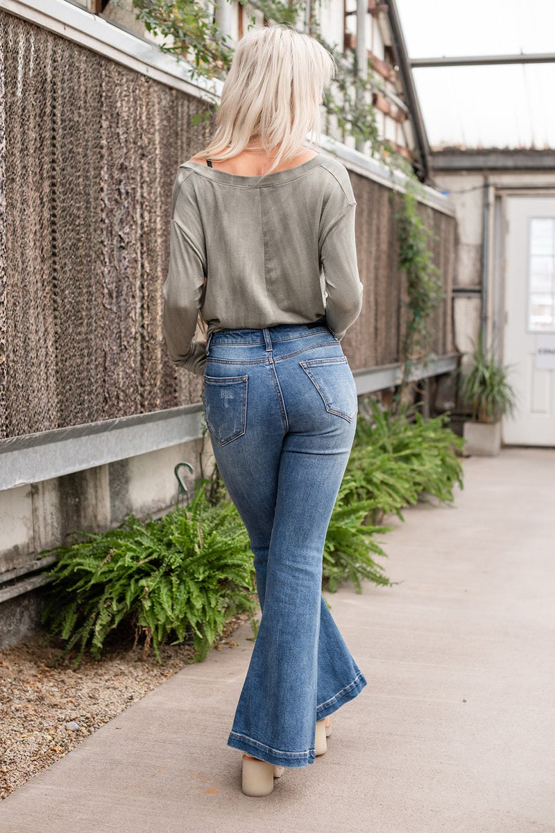 You're Really Lovely Flare Jeans