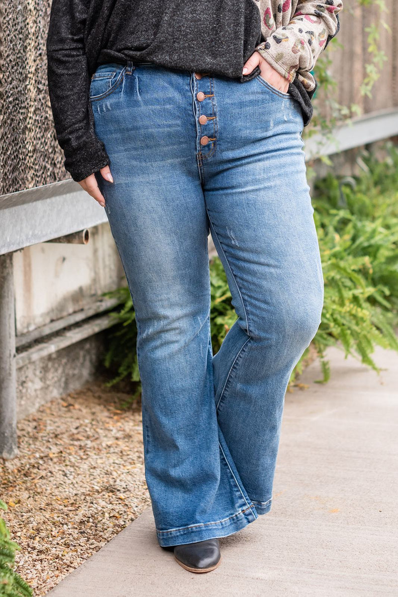 You're Really Lovely Flare Jeans