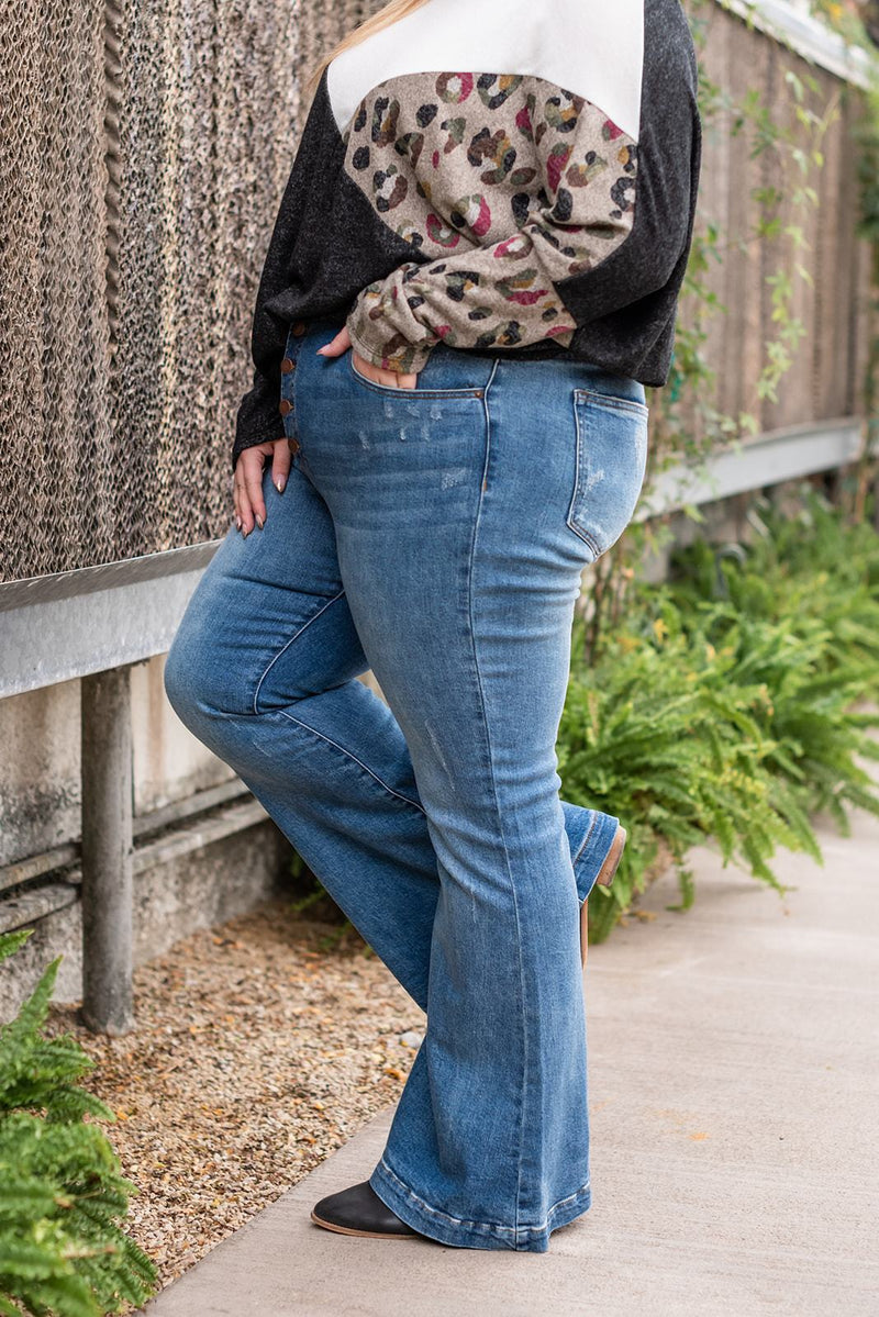 You're Really Lovely Flare Jeans
