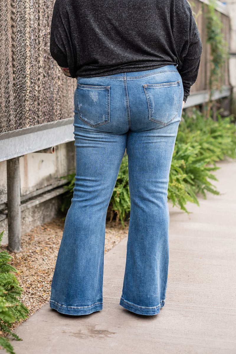 You're Really Lovely Flare Jeans