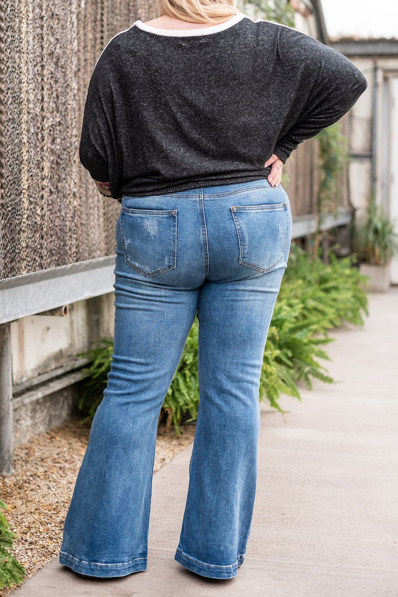 You're Really Lovely Flare Jeans