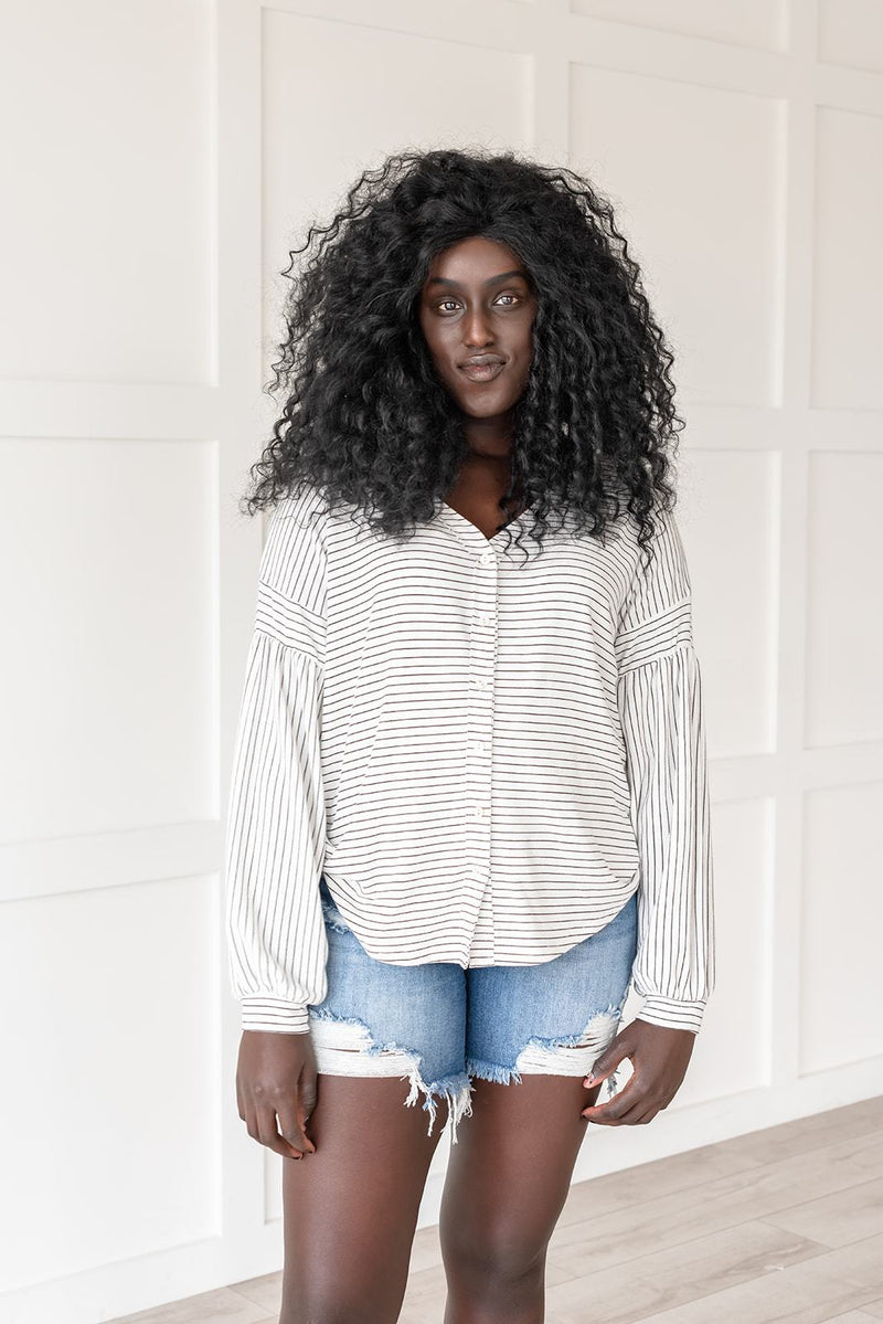 Bright Side Button-Up Top